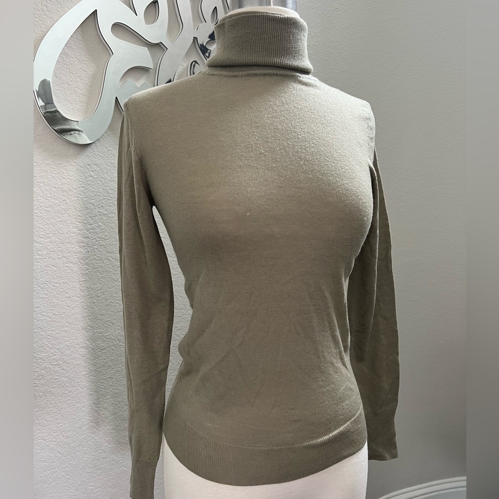 Zara High Neck Knit Top